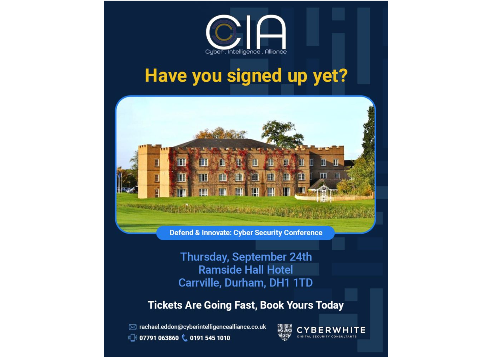 Partner Event - Defend & Innovate: Cyber Security Conference